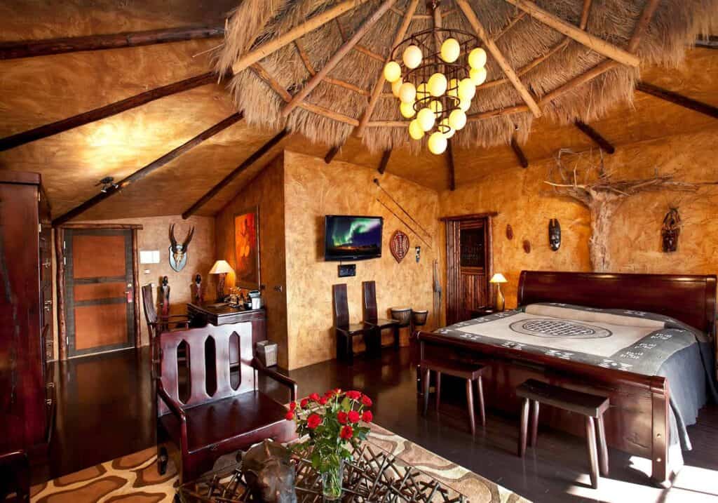 The Africa Suite at Hotel Rangá.