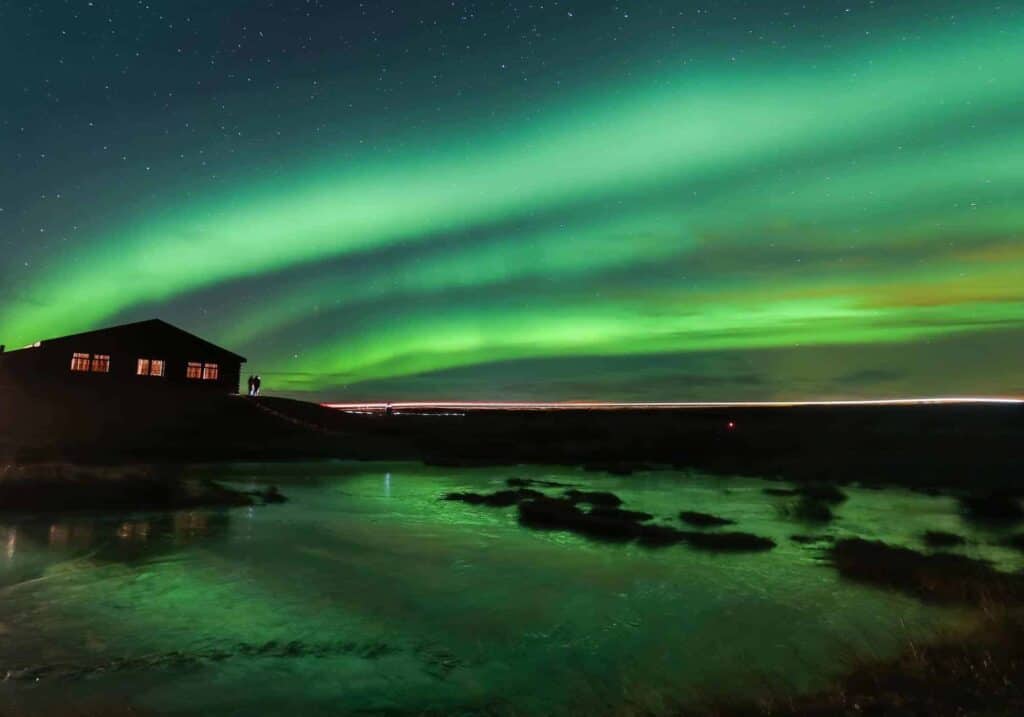 The Northern Lights at Hotel Rangá.