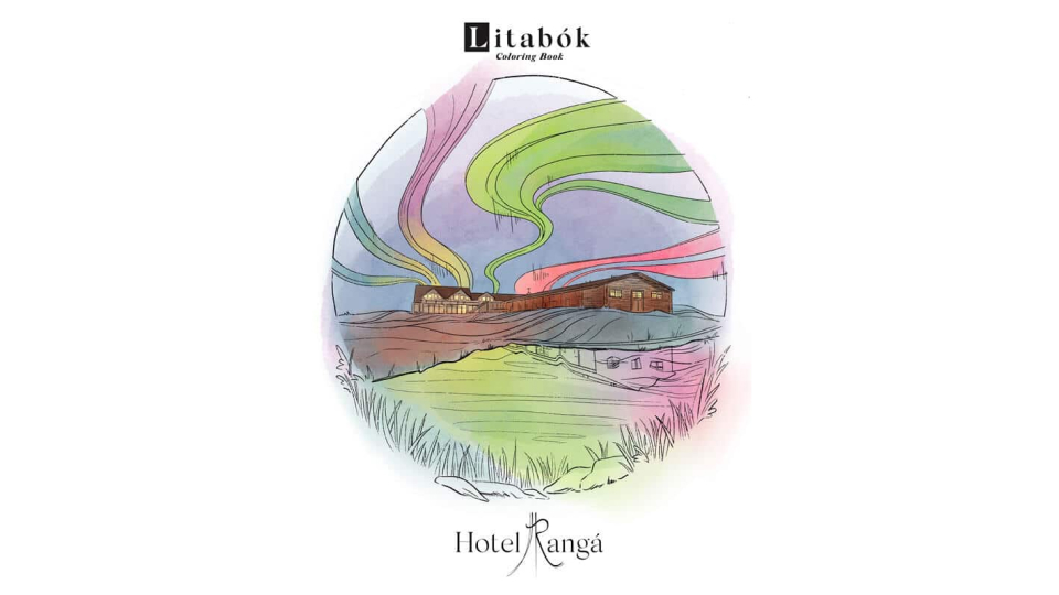 Hotel Rangá Coloring Book cover.