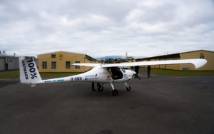 Iceland's first electric airplane